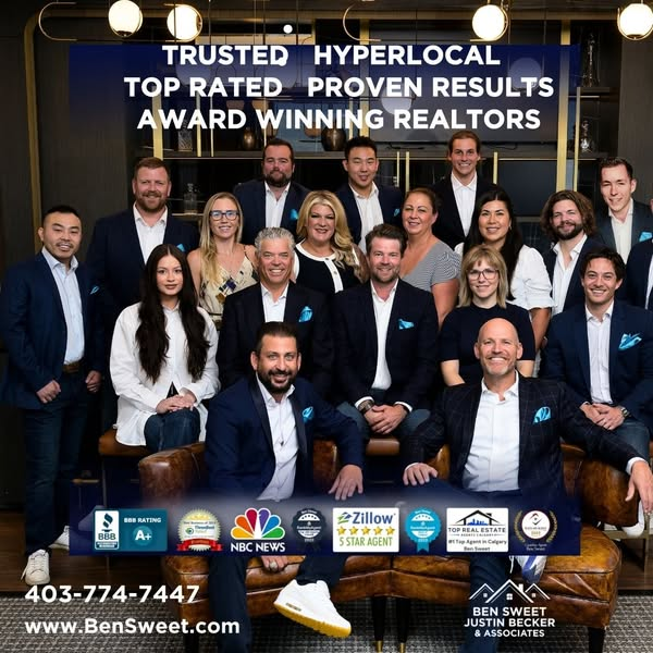 Best Real Estate Agent In Calgary Ben Sweet Justin Becker Associates